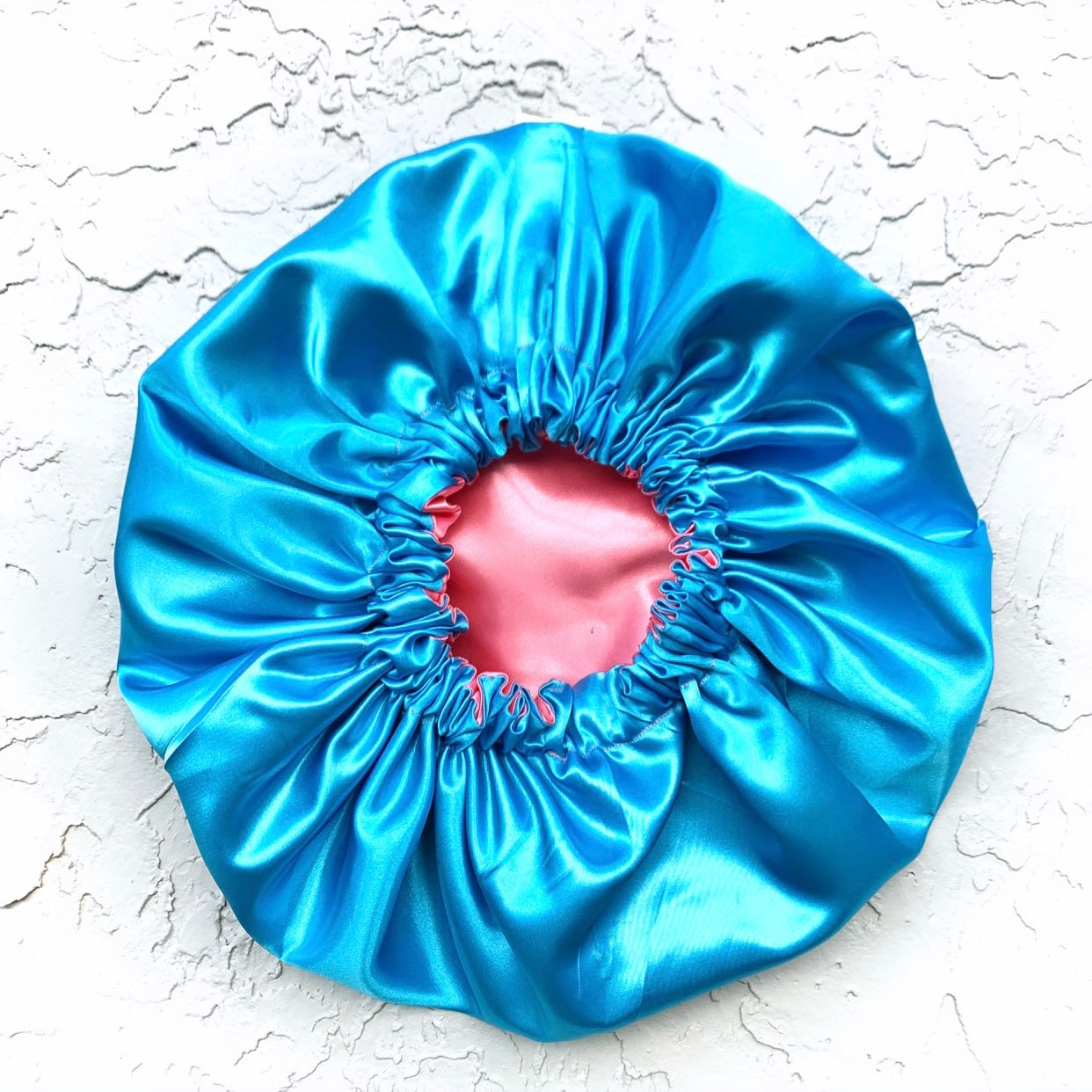 Flamingo Pink x Chardonnay Blue