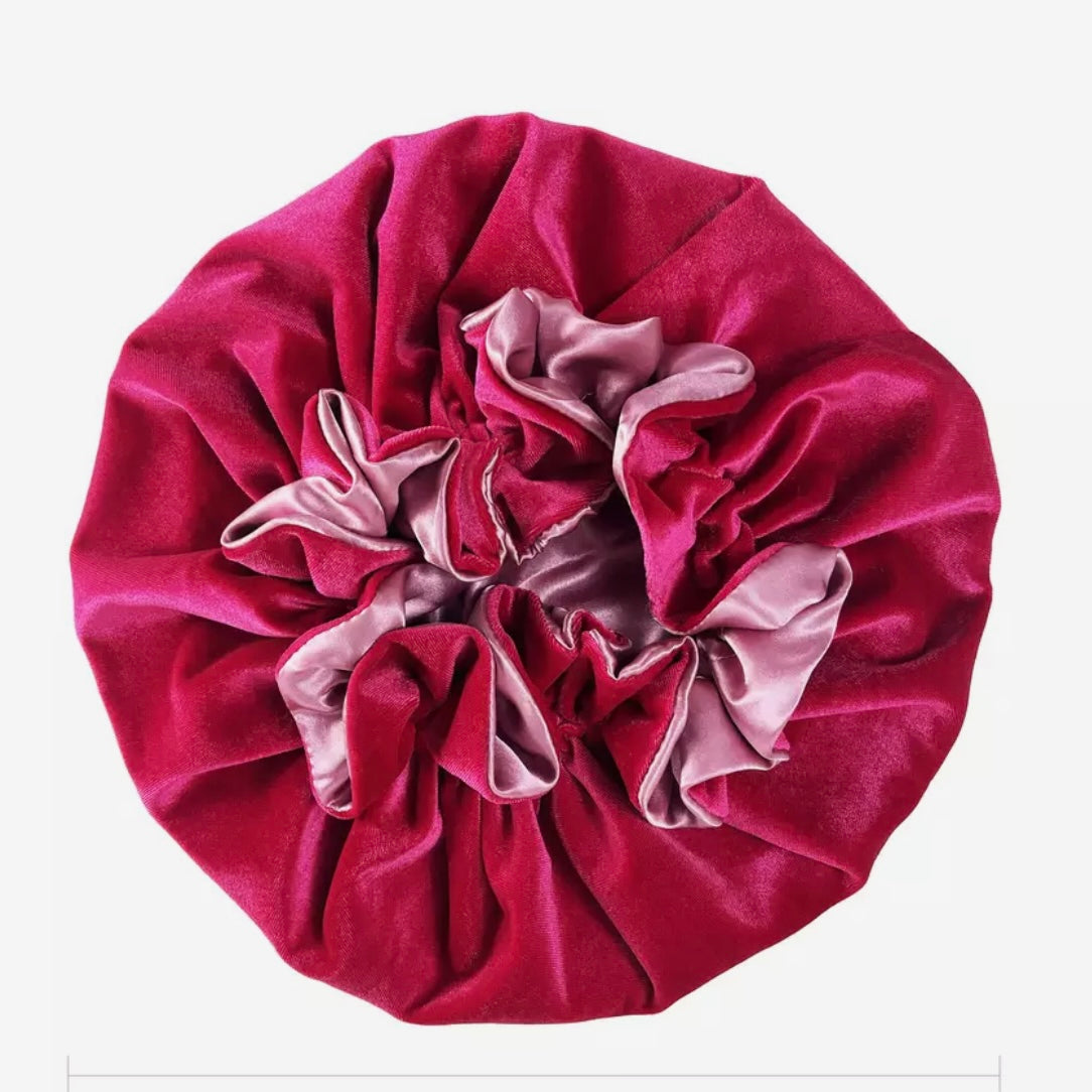 Cameo Pink Satin x Pink Velvet