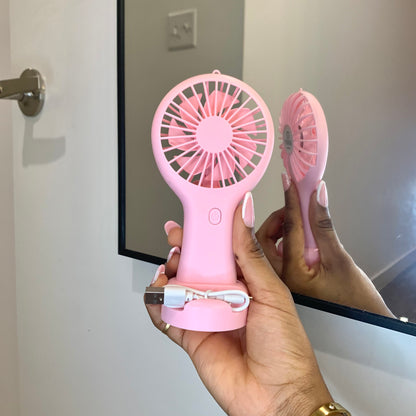 Mini Handheld Fan (Rechargeable)