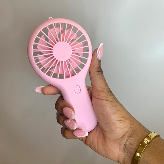 Mini Handheld Fan (Rechargeable)