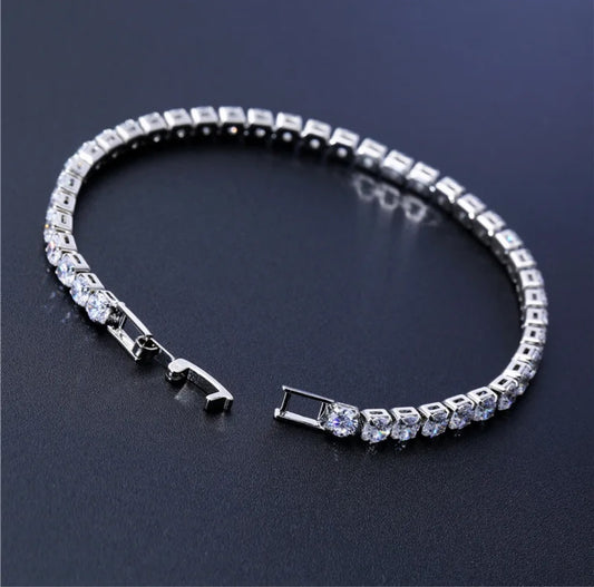 Iced Tennis Anklet