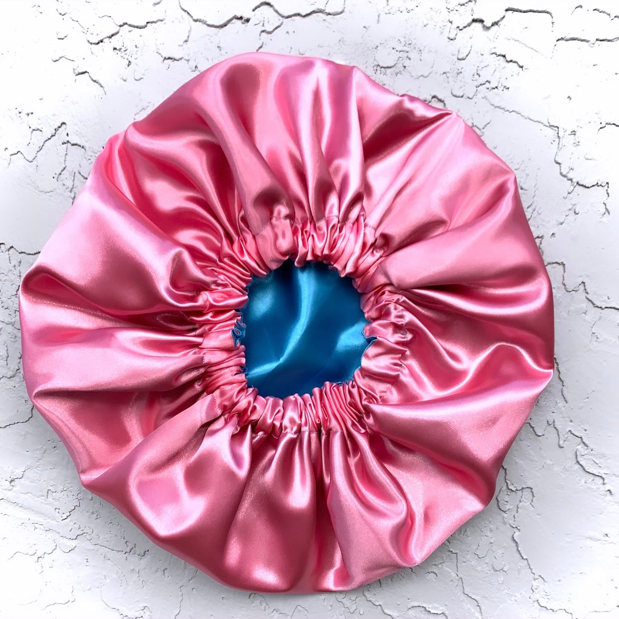 Flamingo Pink x Chardonnay Blue