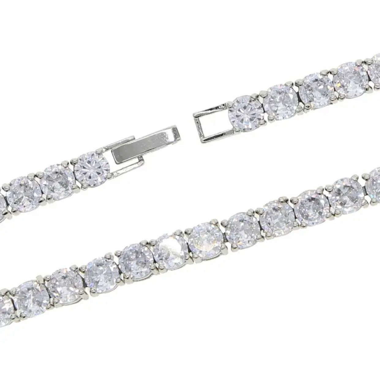 Iced Tennis Anklet